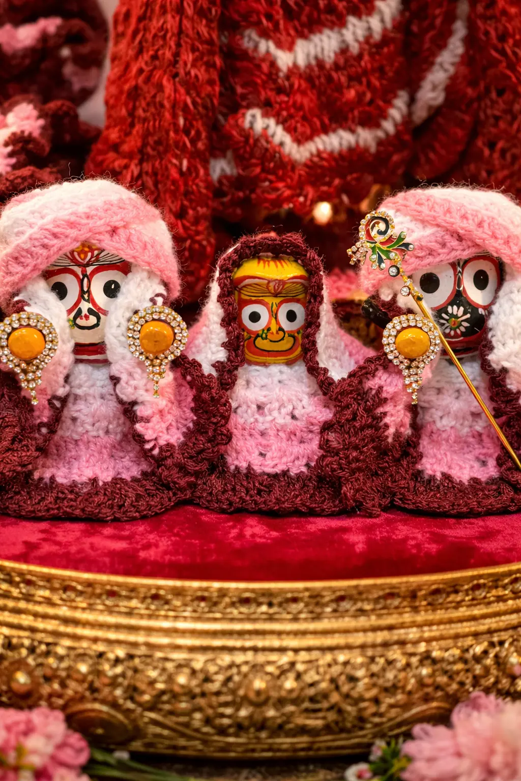 Jagannath crochet poshak